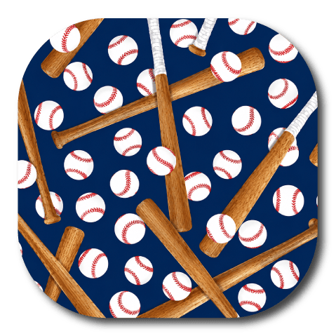 Baseballs and Bats - Dexcom G7 and Stelo Cover-up