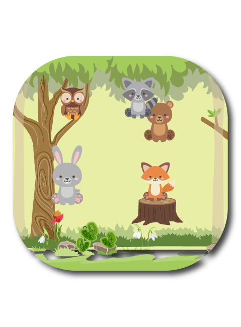Woodland Animals - Dexcom G7 and Stelo Cover-up