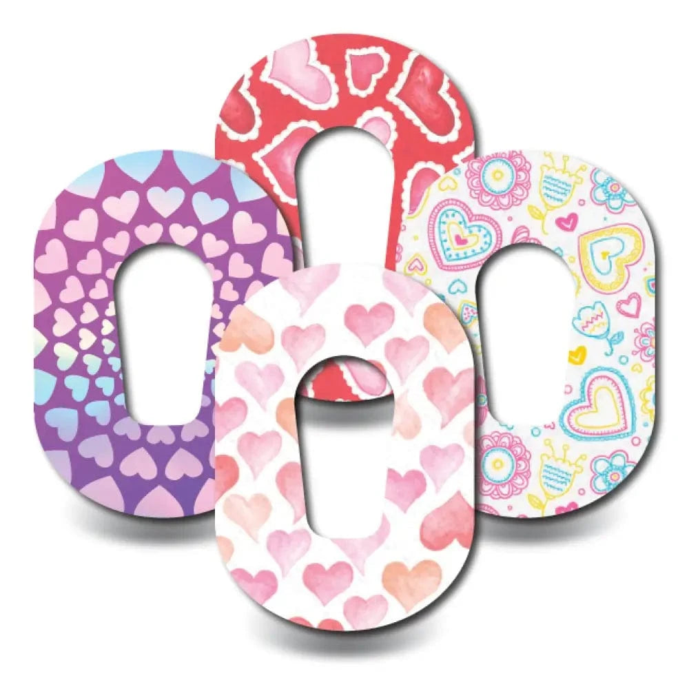 4-Pack (Set of 4 Patches) / G6 All my Love Variety Pack - Dexcom G6