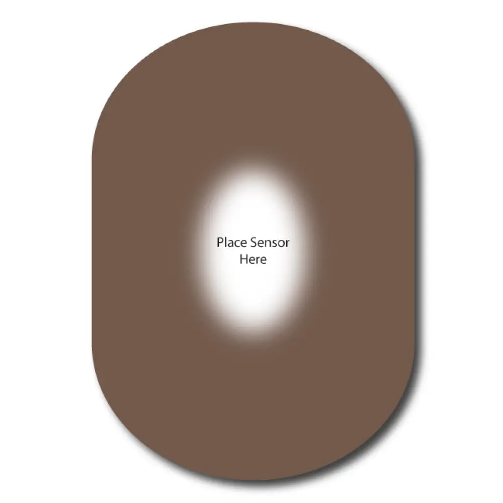 Almond Skin Tone Underlay Patch for Sensitive - Dexcom G6 Single