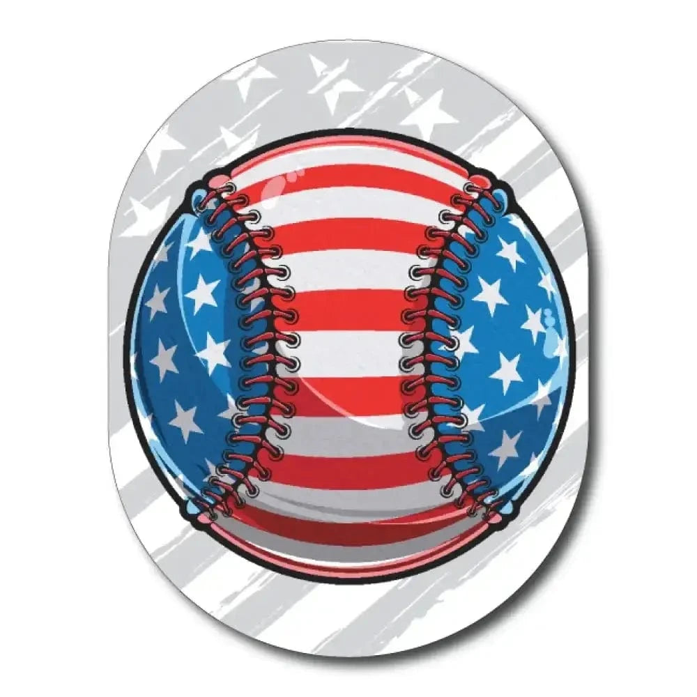 Single Patch / Guardian American Flag Baseball