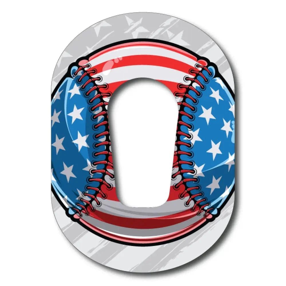 Single Patch / G6 American Flag Baseball - Dexcom G6