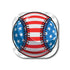 Single Patch / G7 Cover-up American Flag Baseball - Dexcom G7 and Stelo Cover-up