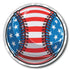 Single Patch / Libre 2 Cover-up American Flag Baseball - Libre 2 and Lingo Cover-up
