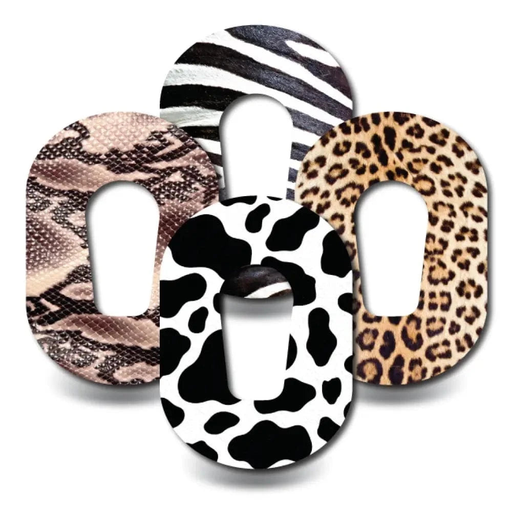 4-Pack (Set of 4 Patches) / G6 Animal Skin Variety Pack - Dexcom G6
