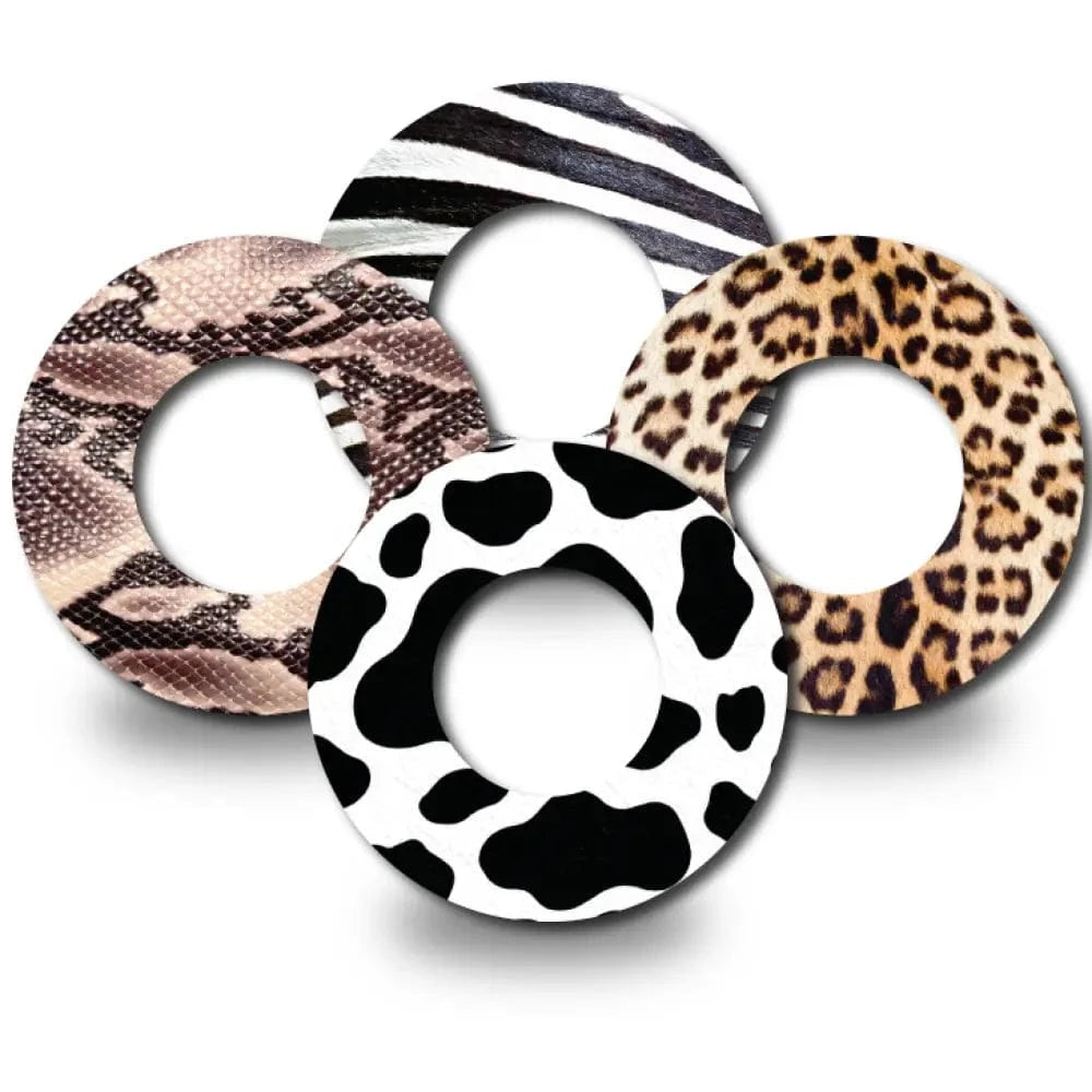 4-Pack (Set of 4 Patches) / Libre 2 Animal Skin Variety Pack - Libre 2 and Lingo