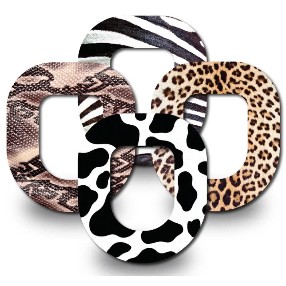 Animal Skin Variety Pack - Omnipod 4 - Pack (Set of 4 Patches)