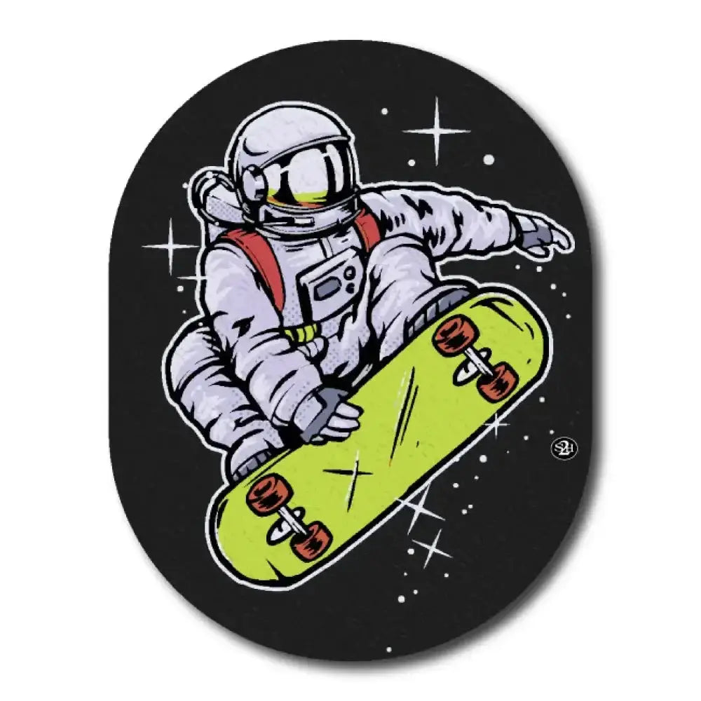 Astronaut Skateboarder Single Patch / Guardian