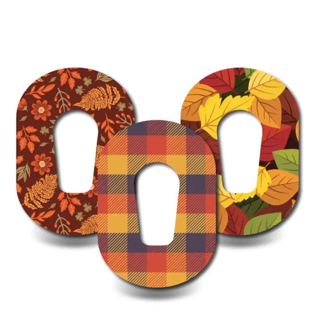 3-Pack (Set of 3 Patches) / G6 Autumn Variety Pack - Dexcom G6