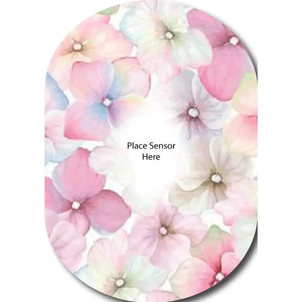 Single Patch / G6 Baby Blooms Underlay Patch for Sensitive Skin - Dexcom G6