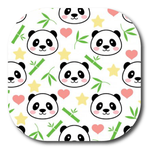 Single Patch / G7 Cover-up Bamboo Panda - Dexcom G7 and Stelo Cover-up