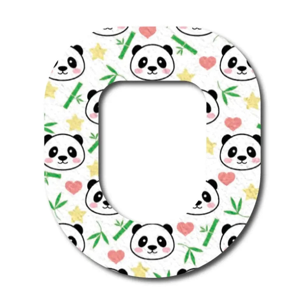 Single Patch / Omnipod Bamboo Panda - Omnipod