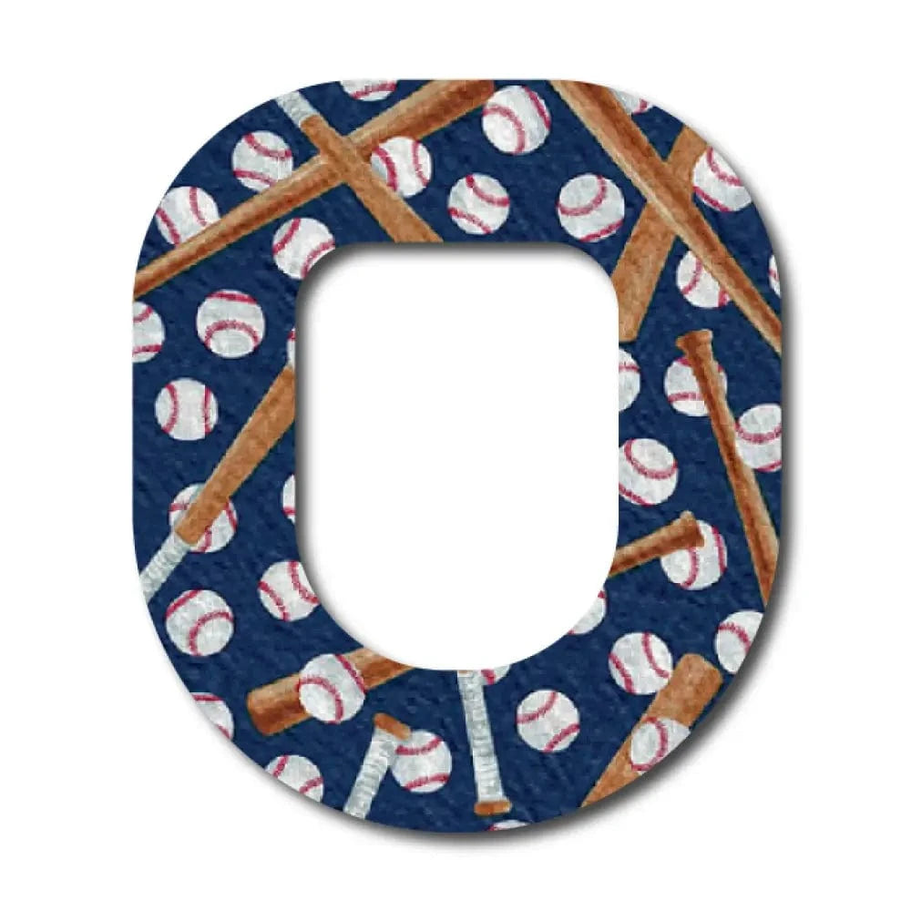 Single Patch / Omnipod Baseballs and Bats - Omnipod