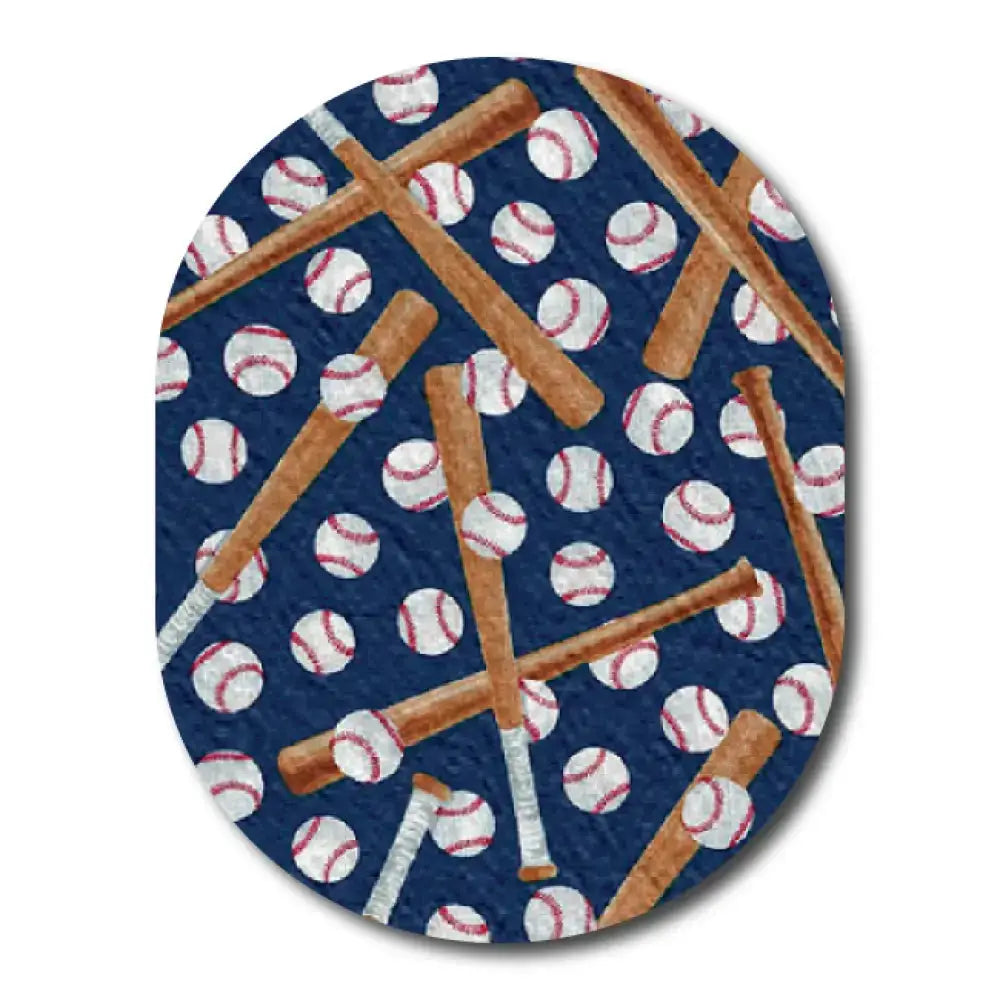 Baseballs And Bats - Guardian Single Patch