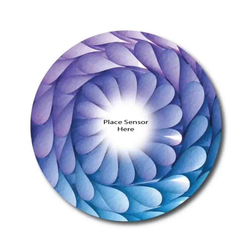 Single Patch / Libre 2 Beautiful Rain Drops Underlay Patch for Sensitive Skin - Libre 2 and Lingo