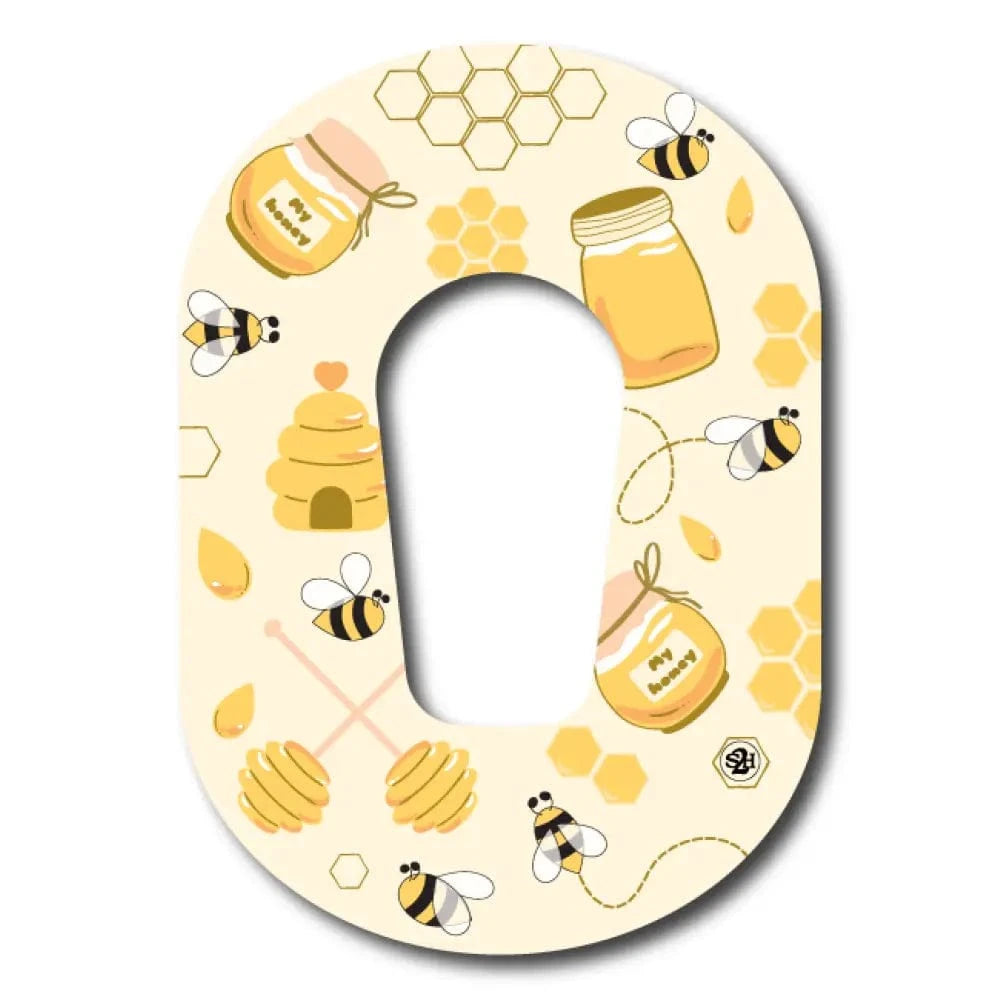 Single Patch / G6 Bees and Honey - Dexcom G6