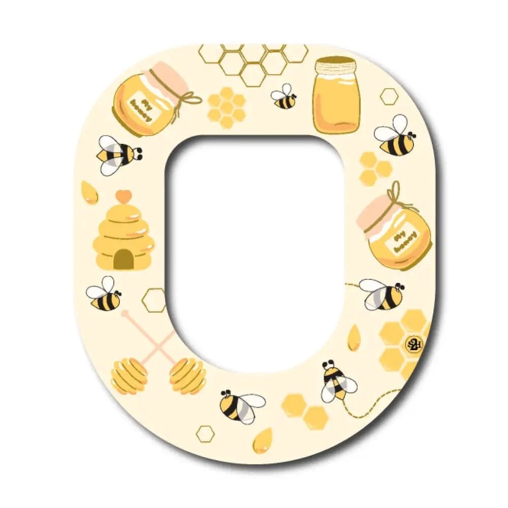 Single Patch / Omnipod Bees and Honey - Omnipod