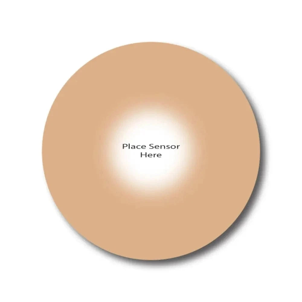 Single Patch / Libre 2 Beige Skin Tone Underlay Patch for Sensitive Skin - Libre 2 and Lingo