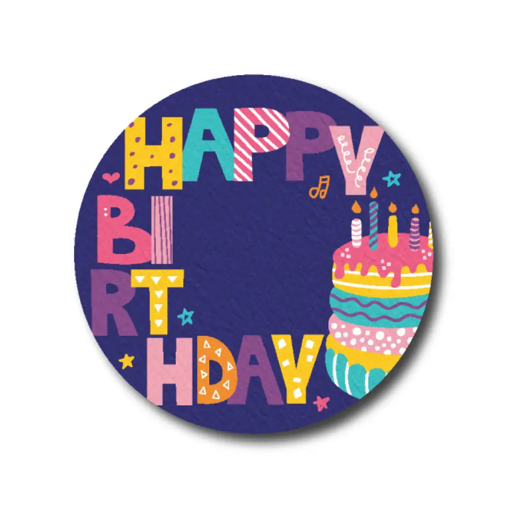 Birthday Cake - Libre 3 Single Patch