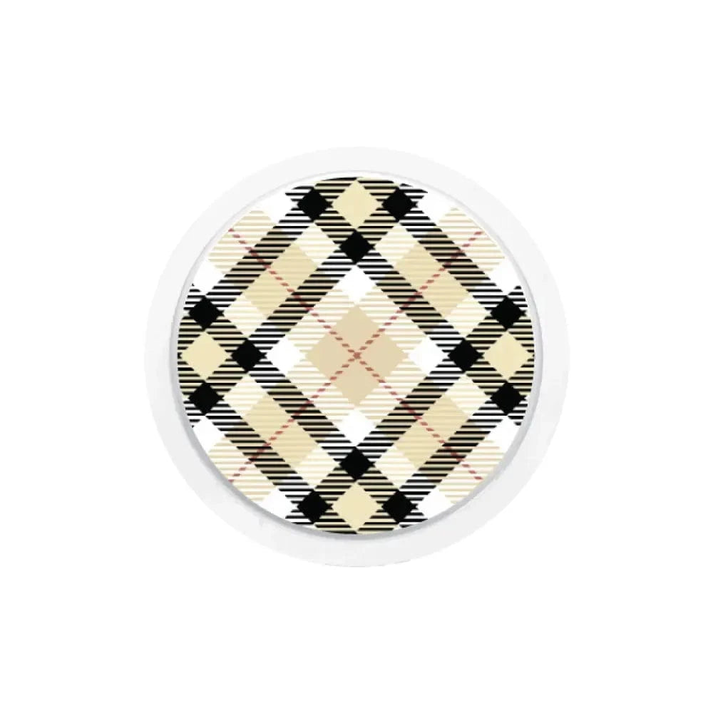 Single Topper / Libre 2 Topper Black and Tan Plaid - Libre 2 Topper