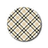 Single Patch / Libre 3 Black and Tan Plaid Pattern - Libre 3
