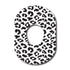Single Patch / G7 Black and White Cheetah Skin - Dexcom G7 and Stelo