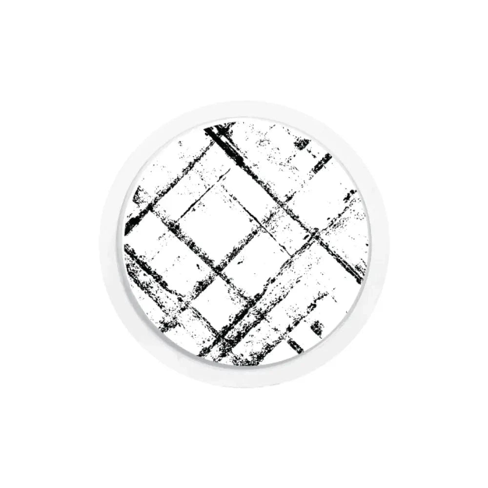 Single Topper / Libre 2 Topper Black and White Plaid - Libre 2 Topper