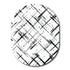 Single Patch / Guardian Black and White Plaid Pattern - Guardian