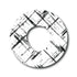 Single Patch / Infusion Set Black and White Plaid Pattern - Infusion Set