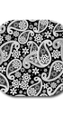 Single Patch / G7 Cover-up Black Paisley - Dexcom G7 and Stelo Cover-up