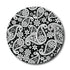 Single Patch / Libre 2 Cover-up Black Paisley - Libre 2 and Lingo Cover-up