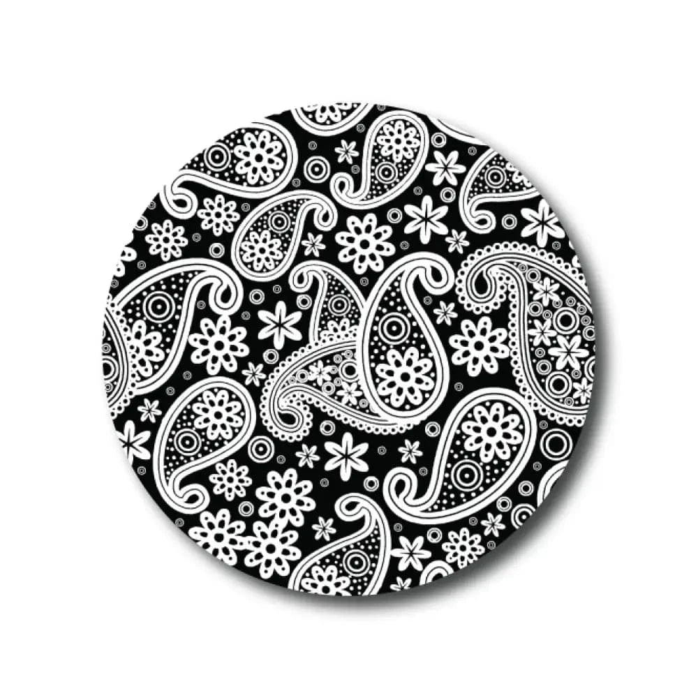 Single Patch / Libre 3 Black Paisley - Libre 3