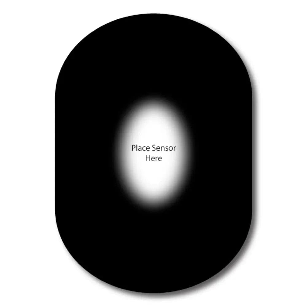 Single Patch / G6 Black Underlay Patch for Sensitive Skin - Dexcom G6