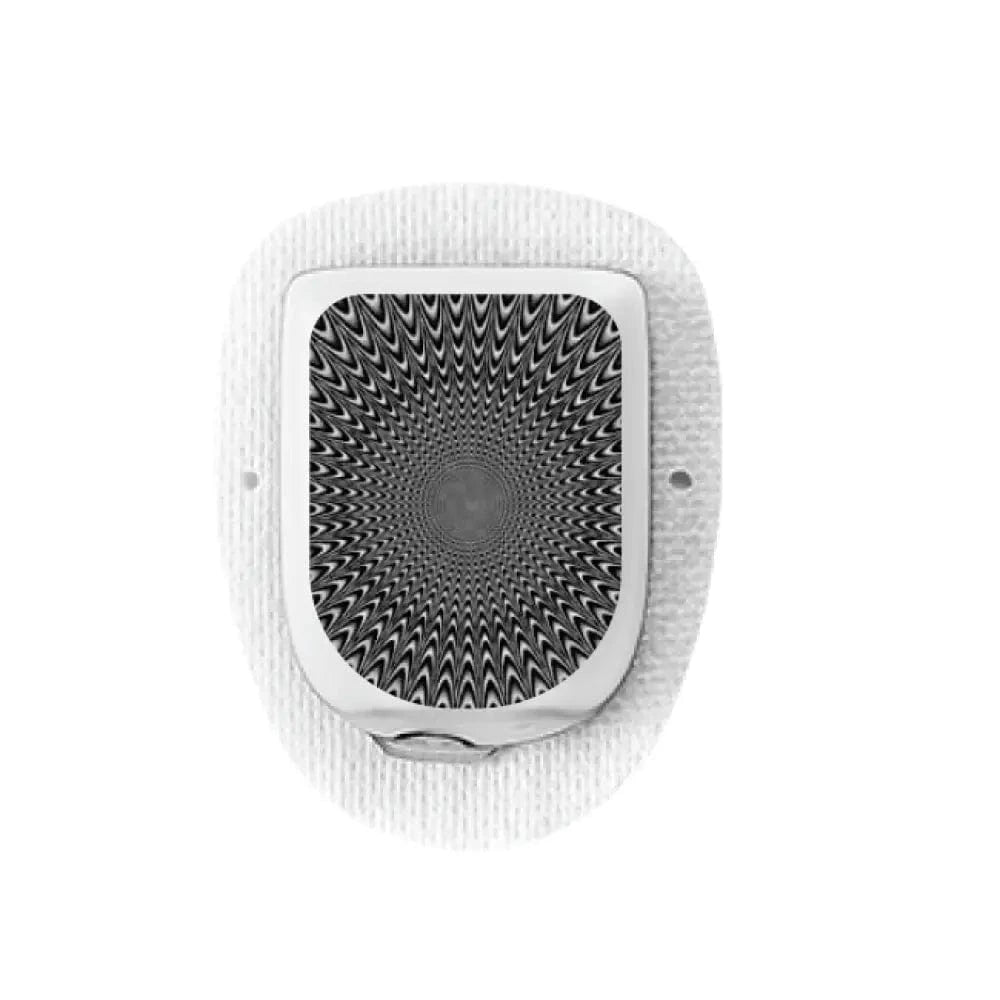 Single Topper / Omnipod Topper Black Zone - Omnipod Topper