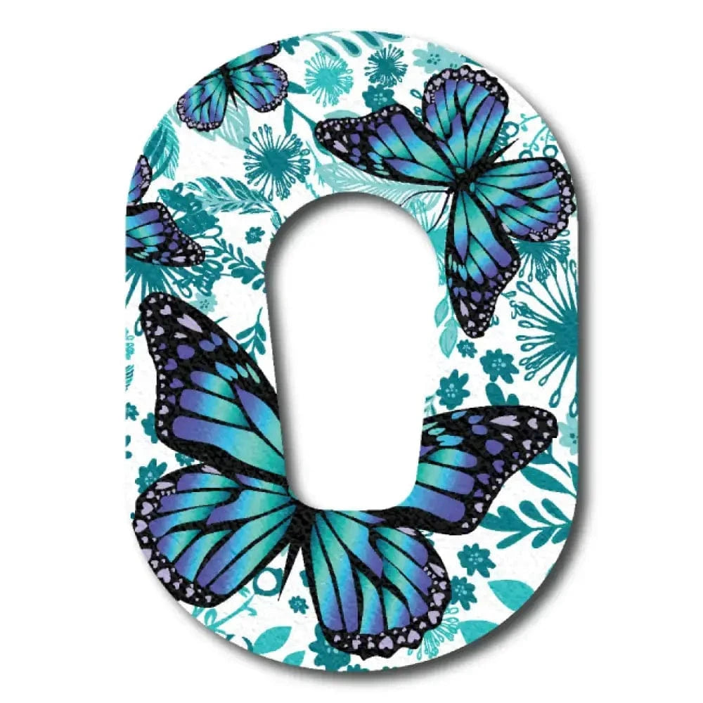 Single Patch / G6 Blue Butterfly - Dexcom G6