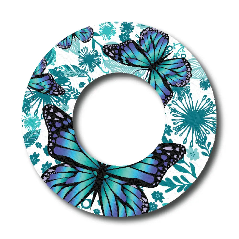 Blue Butterfly - Libre 2 Single Patch