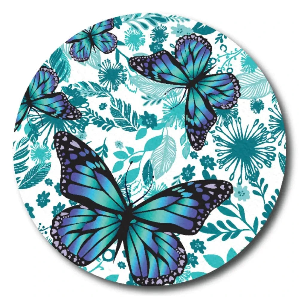 Single Patch / Libre 2 Cover-up Blue Butterfly - Libre 2 and Lingo Cover-up