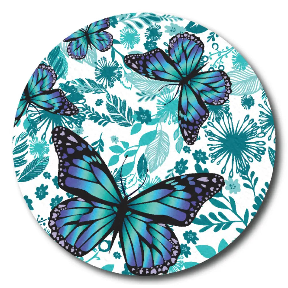 Blue Butterfly - Libre 2 Cover - up Single Patch