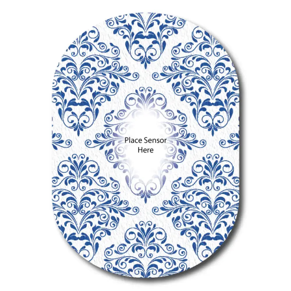 Blue Lace Underlay Patch For Sensitive Skin - Dexcom G6 Single