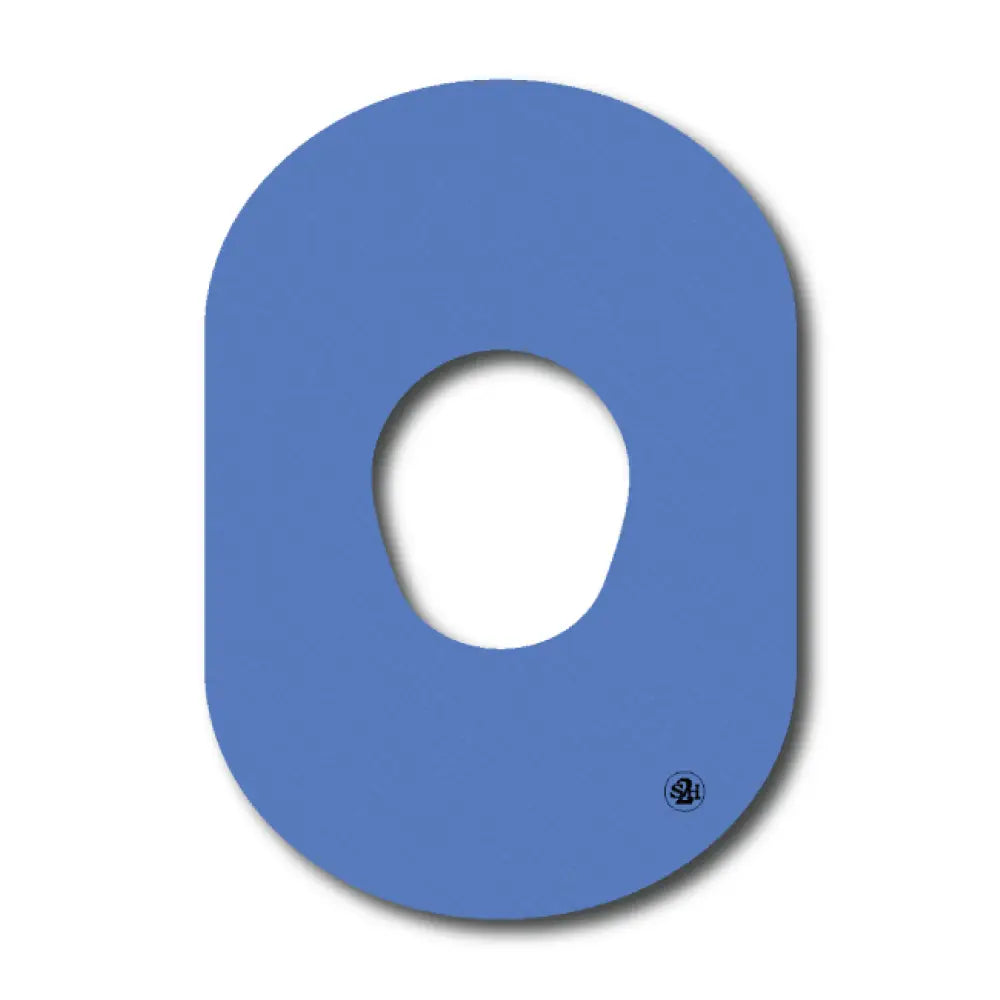 Blue Overlay Patch - Dexcom G7 Single