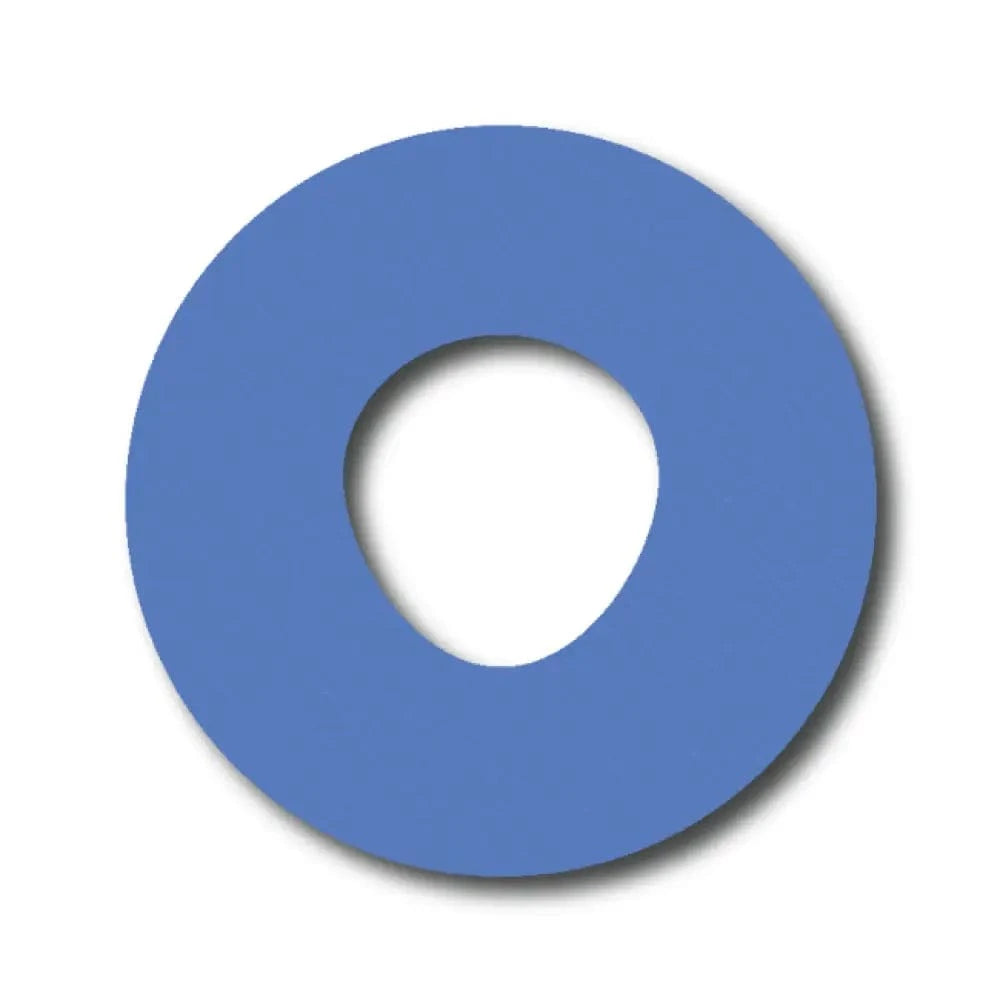Single Patch / Infusion Set Blue Overlay Patch - Infusion Set