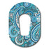 Single Patch / G6 Blue Paisley - Dexcom G6