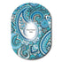 Single Patch / G6 Blue Paisley Underlay Patch for Sensitive Skin - Dexcom G6