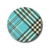 Single Patch / Medtronic-Instanct Blue Plaid - Medtronic Instanct