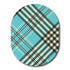 Single Patch / Guardian Blue Plaid Pattern - Guardian