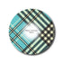 Single Patch / G7 Blue Plaid Pattern Underlay Patch for Sensitive Skin - Dexcom G7 and Stelo