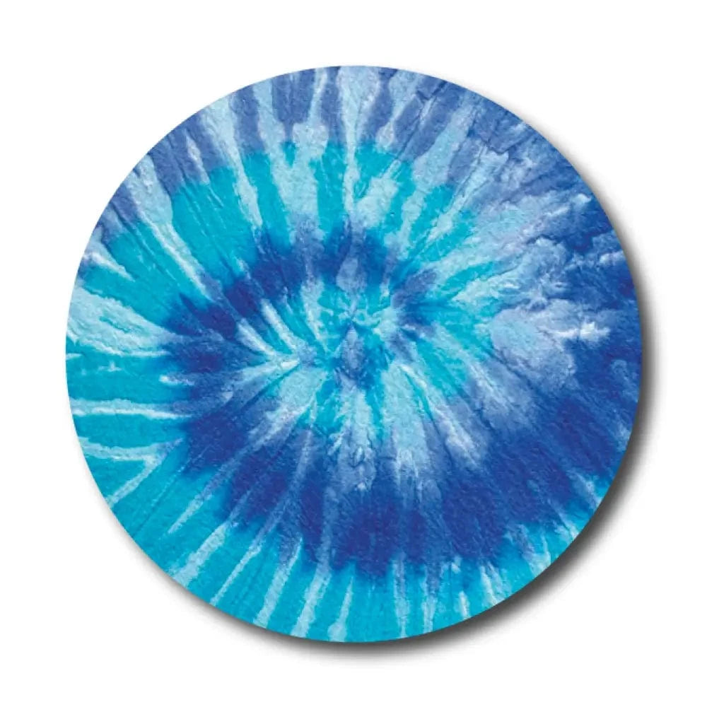 Single Patch / Libre 2 Cover-up Blue Tie-dye Pattern - Libre 2 and Lingo Cover-up
