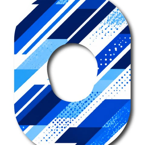 Single Patch / G7 Bold in Blue - Dexcom G7 and Stelo
