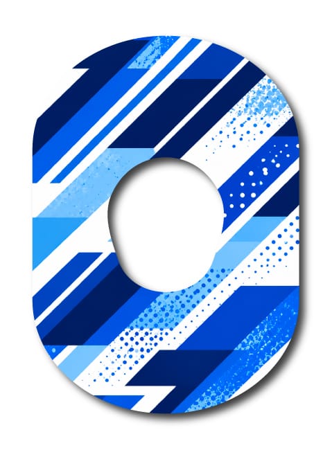 Single Patch / G7 Bold in Blue - Dexcom G7 and Stelo