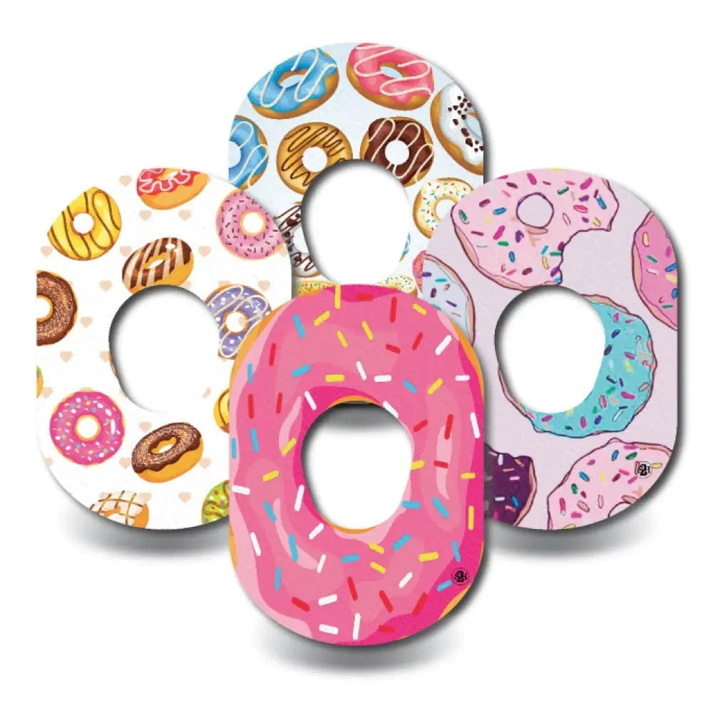 4-Pack (Set of 4 Patches) / G7 Box of Donuts Variety Pack - Dexcom G7 and Stelo